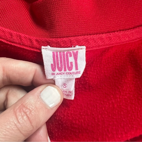 Juicy Red Collared/Polo Short Sleeve Tee Shirt Athletic Dress - Small - Picture 4 of 7